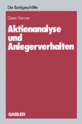 book Aktienanalyse und Anlegerverhalten