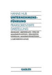 book Unternehmensführung: Praxisorientierte Darstellung