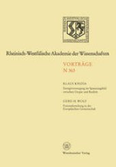 book Energieversorgung im Spannungsfeld zwischen Utopie und Realität · Fusionsforschung in der Europäischen Gemeinschaft