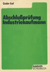 book Abschlußprüfung Industriekaufmann