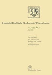 book Geisteswissenschaften: Vorträge · G 265