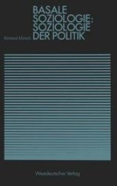 book Basale Soziologie: Soziologie der Politik