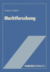 book Marktforschung: Grundriß mit Fallstudien