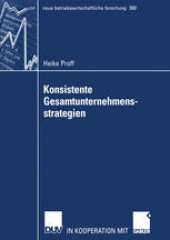 book Konsistente Gesamtunternehmensstrategien