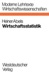 book Wirtschaftsstatistik