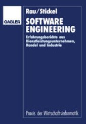 book Software Engineering: Erfahrungsberichte aus Dienstleistungsunternehmen, Handel und Industrie