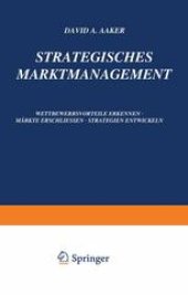 book Strategisches Markt-Management: Wettbewerbsvorteile Erkennen · Märkte Erschliessen · Strategien Entwickeln