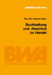 book Buchhaltung und Abschluß im Handel