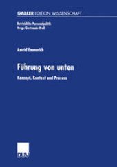 book Führung von unten: Konzept, Kontext und Prozess