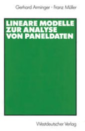 book Lineare Modelle zur Analyse von Paneldaten
