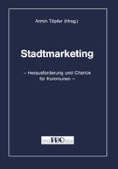 book Stadtmarketing: Herausforderung und Chance für Kommunen