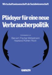 book Plädoyer für eine neue Verbraucherpolitik