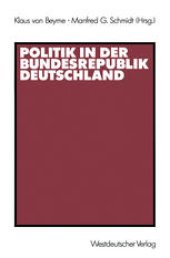 book Politik in der Bundesrepublik Deutschland