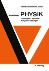 book Physik: Grundlagen · Versuche · Aufgaben · Lösungen