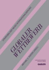 book Globaler Wettbewerb: Strategien der neuen Internationalisierung