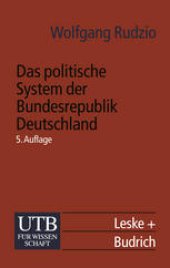 book Das politische System der Bundesrepublik Deutschland