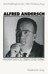 book Alfred Andersch: Perspektiven zu Leben und Werk