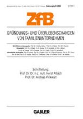 book Gründungs- und Überlebenschancen von Familienunternehmen