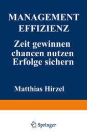 book Management Effizienz: Zeit gewinnen Chancen nutzen Erfolge sichern