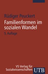 book Familienformen im sozialen Wandel