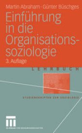 book Einführung in die Organisations-soziologie