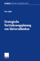 book Strategische Vertriebswegeplanung von Universalbanken