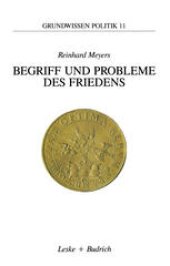 book Begriff und Probleme des Friedens