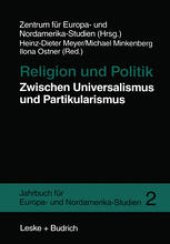 book Religion und Politik Zwischen Universalismus und Partikularismus