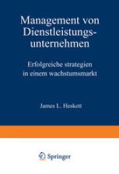 book Management von Dienstleistungsunternehmen: Erfolgreiche Strategien in einem Wachstumsmarkt