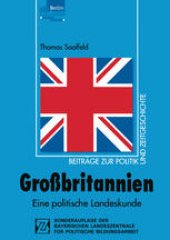 book Großbritannien: Eine politische Landeskunde