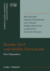 book Runder Tisch und direkte Demokratie