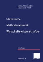 book Statistische Methodenlehre für Wirtschaftswissenschaftler