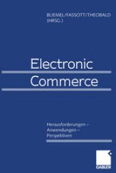 book Electronic Commerce: Herausforderungen — Anwendungen — Perspektiven