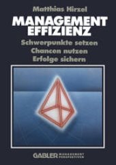 book Management Effizienz: Schwerpunkte setzen Chancen nutzen Erfolge sichern