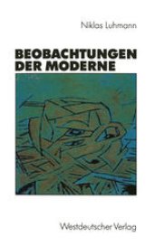 book Beobachtungen der Moderne