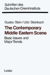 book The Contemporary Middle Eastern Scene: Basic Issues and Major Trends