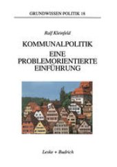 book Kommunalpolitik: Eine problemorientierte Einführung