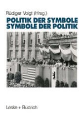 book Symbole der Politik — Politik der Symbole