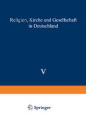 book Religion, Kirche und Gesellschaft in Deutschland: GEGENWARTSKUNDE Sonderheft 5 – 1988