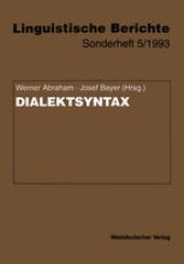 book Dialektsyntax