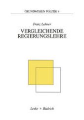 book Vergleichende Regierungslehre