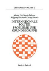 book Internationale Politik. Probleme und Grundbegriffe