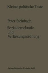 book Sozialdemokratie und Verfassungsverständnis: Zur Ausbildung einer liberaldemokratischen Verfassungskonzeption in der Sozialdemokratie seit der Mitte des 19. Jahrhunderts