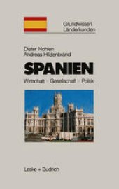 book Spanien: Wirtschaft — Gesellschaft — Politik