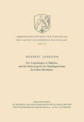 book Die Ausgrabungen in Haithabu und ihre Bedeutung für die Handelsgeschichte des frühen Mittelalters