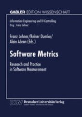 book Software Metrics: Research and Practice in Software Measurement