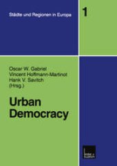 book Urban Democracy