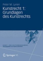 book Kunstrecht 1: Grundlagen des Kunstrechts