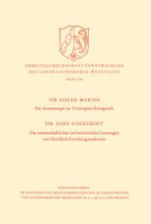 book Die Atomenergie im Vereinigten Königreich. Die wissenschaftlichen und technischen Leistungen von Hochfluß-Forschungsreaktoren