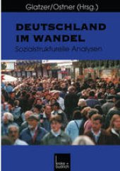 book Deutschland im Wandel: Sozialstrukturelle Analysen